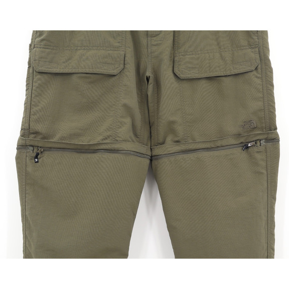 The North Face Men's Convertible Cargo Hiking Pants Khaki Tan Sz M - Picture 7 of 16